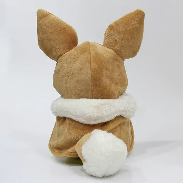 30 см карманные животные Пикачу Косплей Eevee плюшевые игрушки Gengar мягкие куклы Eevee с плащом Cos игрушка Пикачу детский подарок SA1884