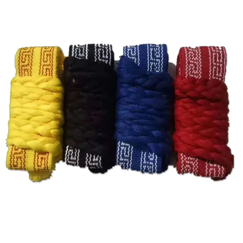 

USHINE unisex quality exercise belt TaiChi kungfu uniforms Shaolin wushu martial arts suits yellow/blue/black/white man woman