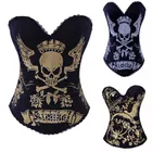 Корсет женский в готическом стиле, цвет в ассортименте, 1 шт