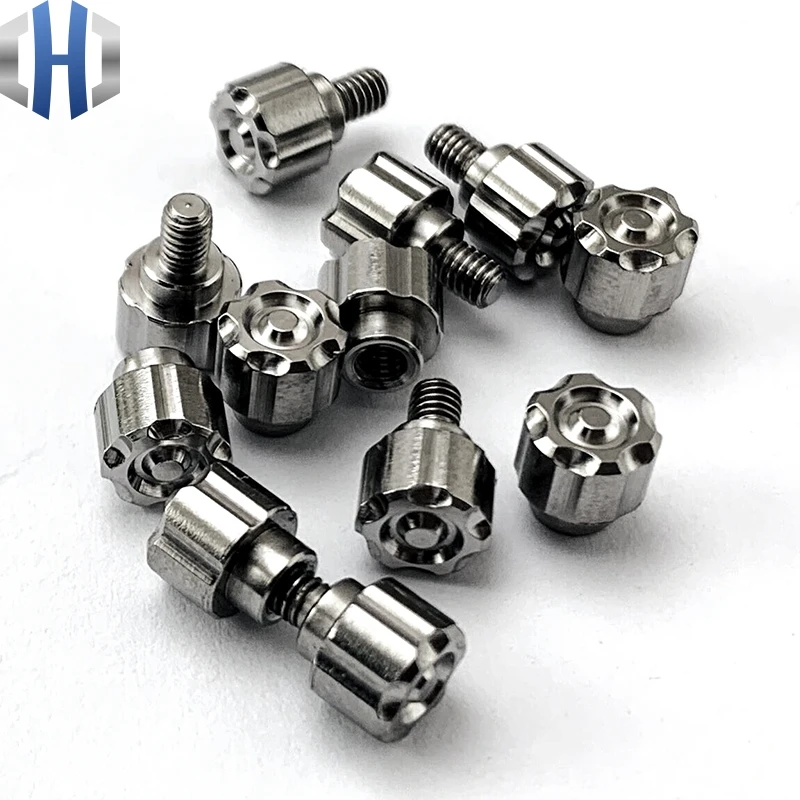 Нажимная пластина из титанового сплава складной нож кнопка нажатия титановый