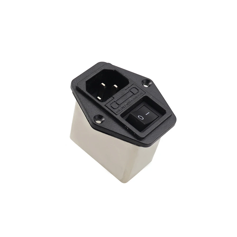 

10A power EMI filter CANNY WELL EMI with rocker switch & socket Connector CA