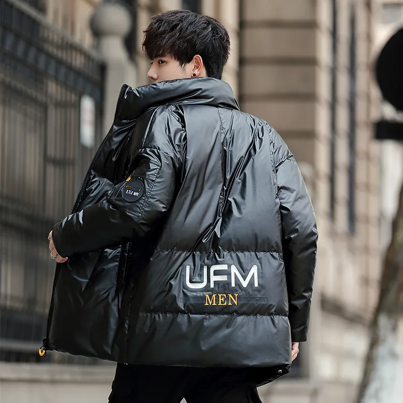 

jacket Down men's loose fit men's mid long warm new coat 2020 new winter thick