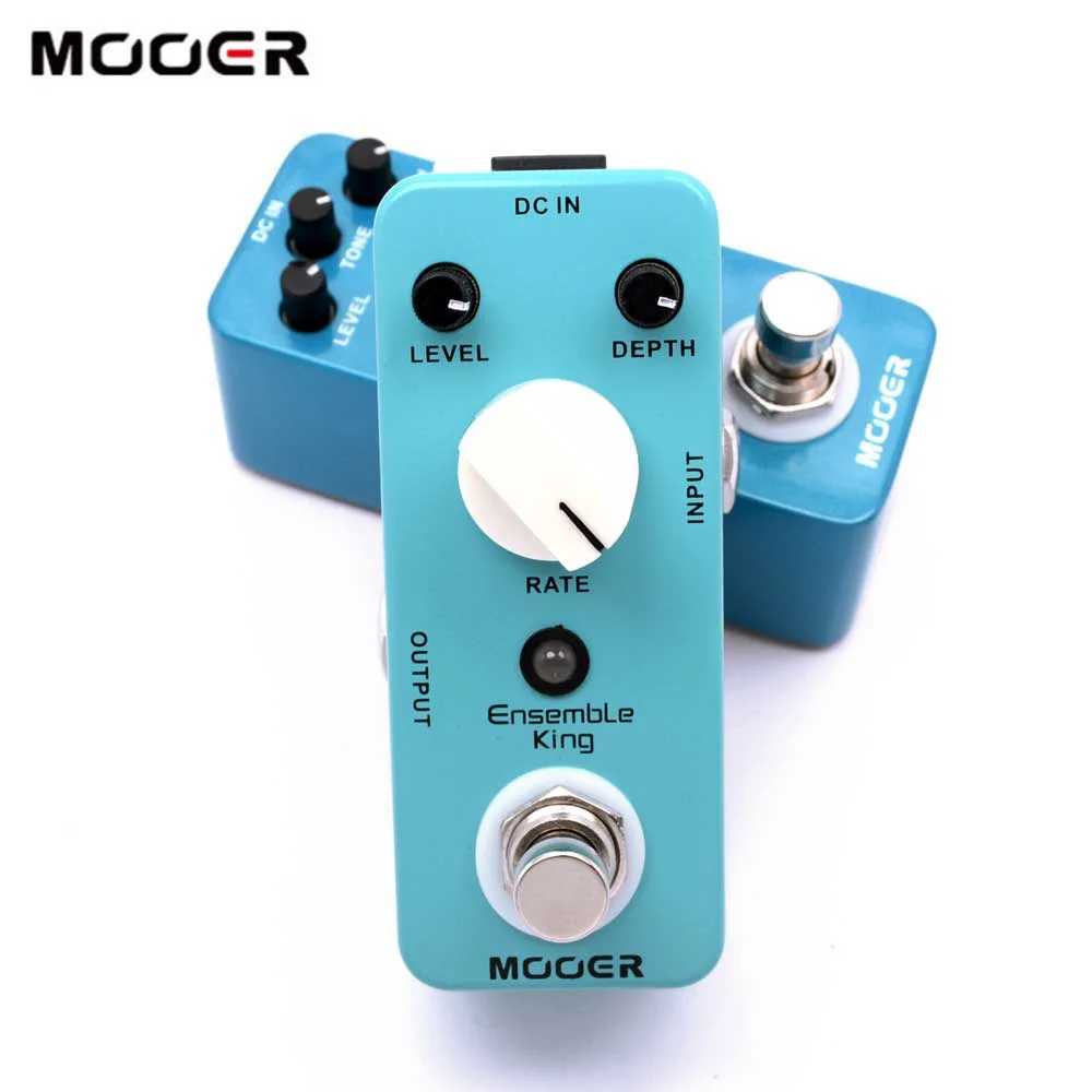 MOOER Ensemble King аналоговый Хор гитарный эффект педали истинный обход металлический корпус Мини педаль гитарные части и аксессуары