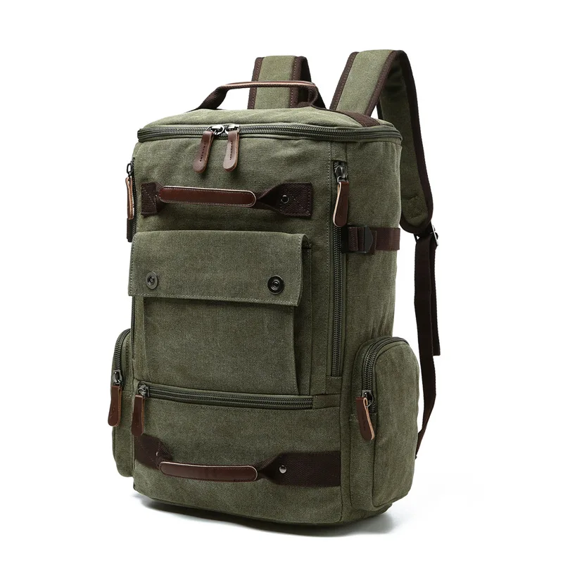 

Vintage Fashion Backpack Canvas backpack Men backpack for school backpack school bag bagpack rucksack mochila High Quality