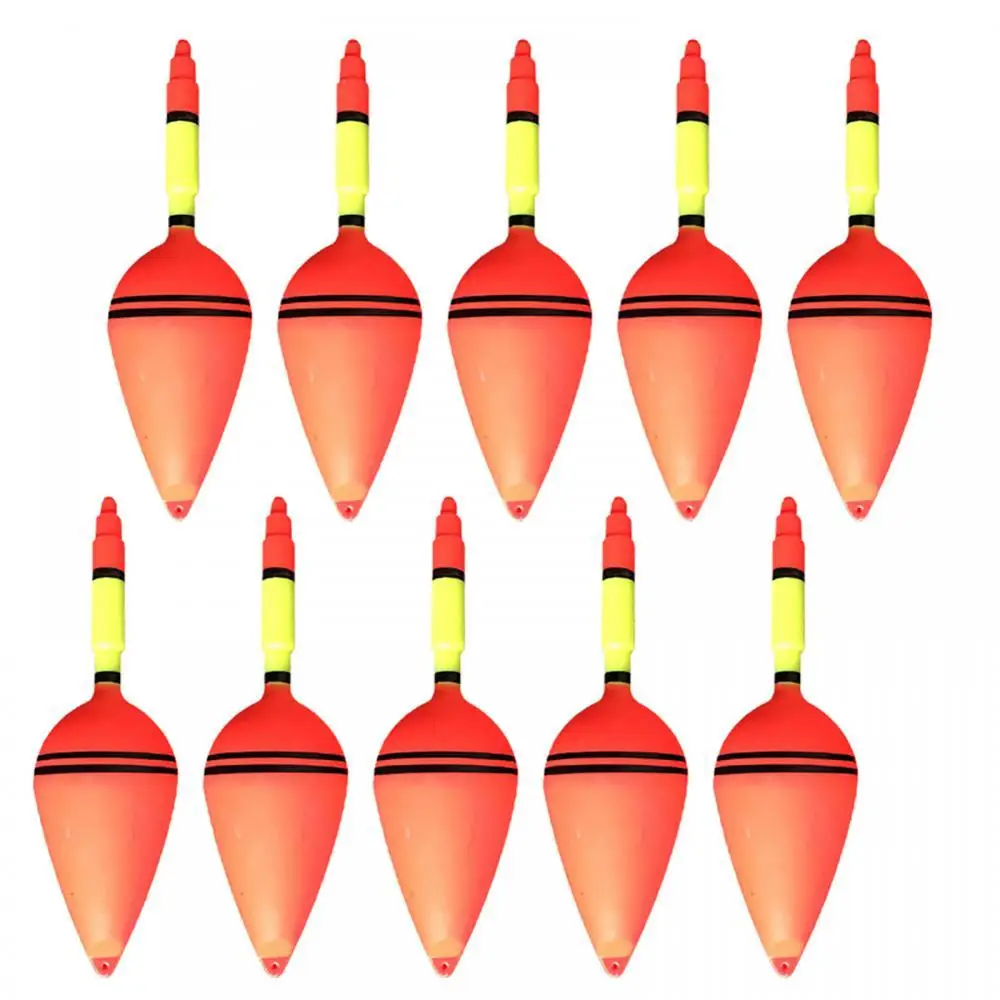 

10Pcs Olive Shape Fish Float Bobbers Buoy Fishing Tackle Tool Gear Fishing Tackle Accessories Float Fish Bait for Sea Fishing