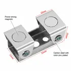 Сварочная арматура держатель на бретелях с v-образным вырезом колодки Сталь аксессуар замена лампы 4 шт.