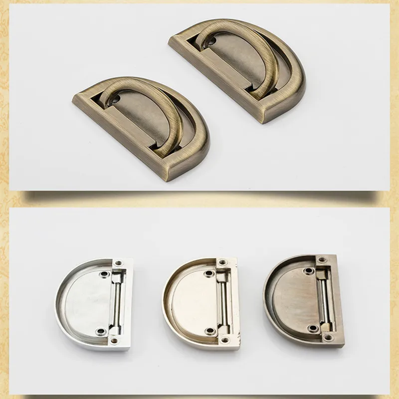 Современные скрытые серебряные ручки KK &amp FING из цинкового сплава для кухонных