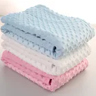 Детское Флисовое одеяло, постельное белье для новорожденных, 76x102 см