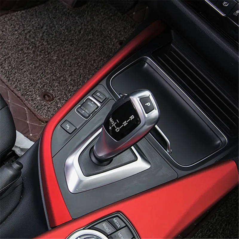 

For BMW 3 4 Series F30 F35 F32 F36 3 GT 320Li 318Li 316Li 328Li Car Center Console Gear Shift Panel Sticker Cover Interior Trim