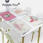 42*32 см Розовые Красивые Девушки Новые Мультяшные животные Единорог скатерть для стола домашний декор скатерть для стола свадебные салфетки скатерти