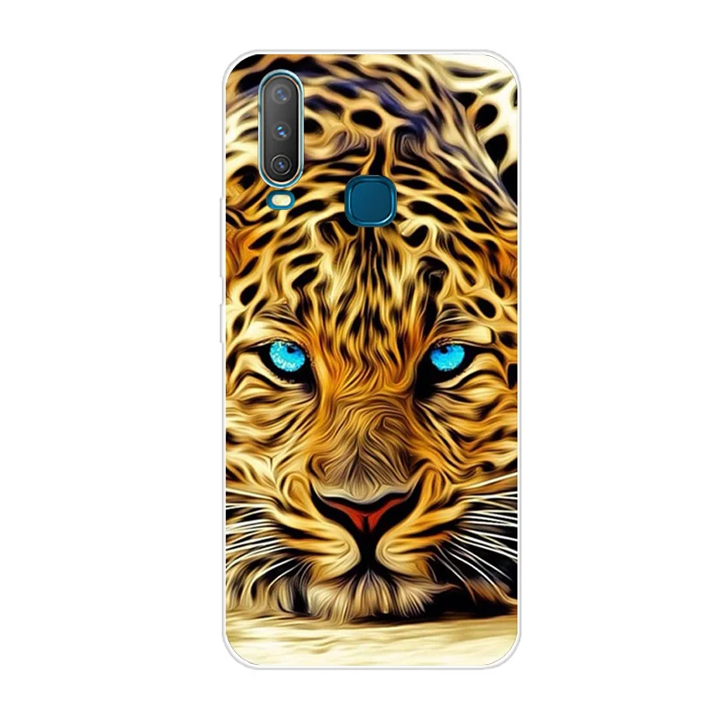 6,35 ''для Vivo Y17 Y15 Y 12 y 3 чехол мягкий TPU телефон крышка для Vivo Y 17 Y 15 Y 12 y 3 задняя крышка чехол силиконовый Coque Cool Funda