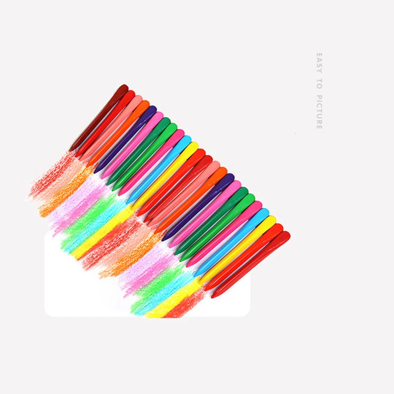 36 цветов яркий цвет креативный треугольный карандаш цветной набор детская