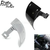 for kawasaki zx 6r 636 7r 9r 12r 14r zx6rr silverblack motorbike rear side mount curved tag permit license number plate bracket