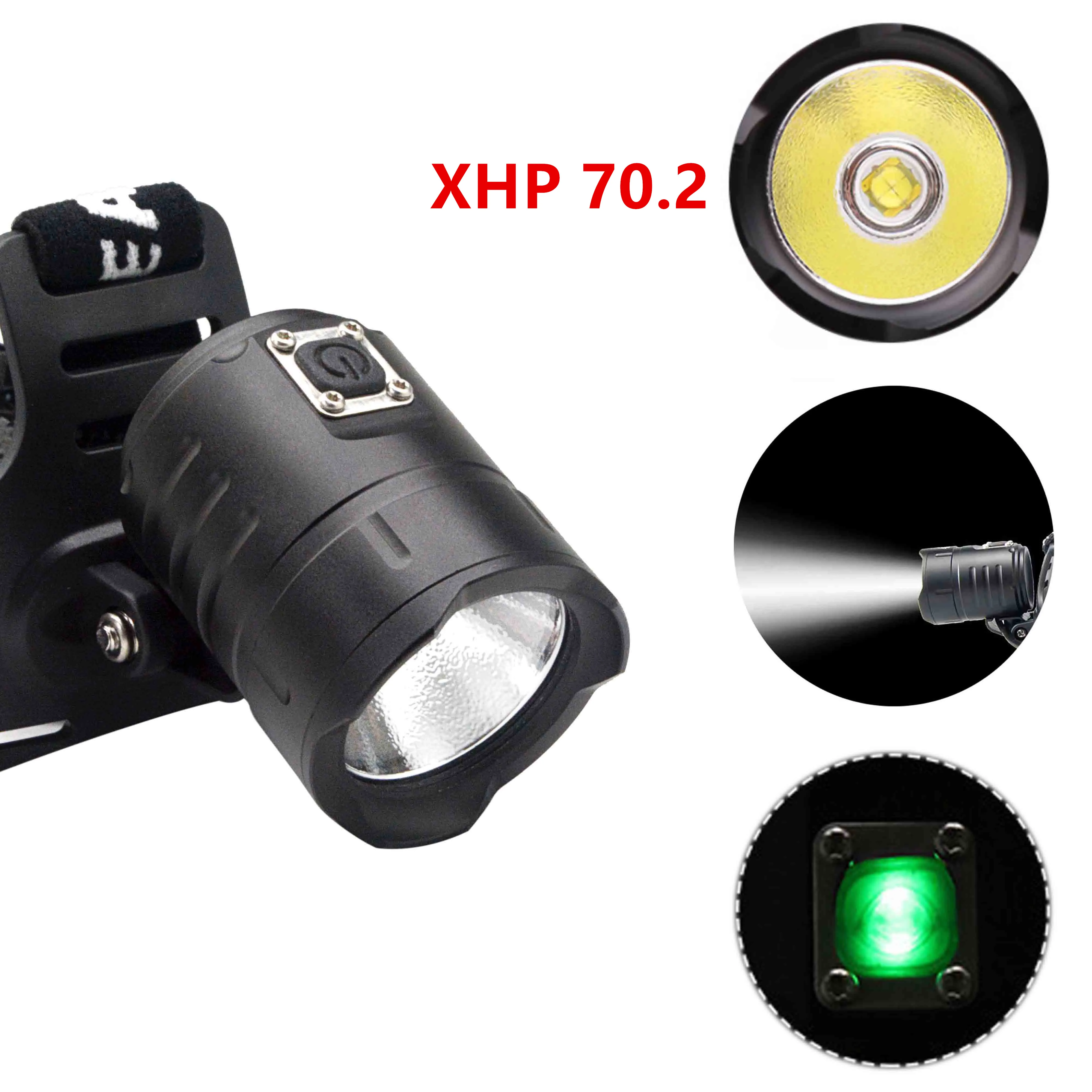 Супер яркий светодиодный налобный фонарь xhp70.2 с usb зарядкой xhp70 батареей 3*18650 для