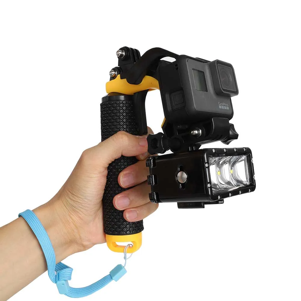 Водонепроницаемая плавающая рукоятка для рук с триггерным креплением GoPro Hero 7 6 5