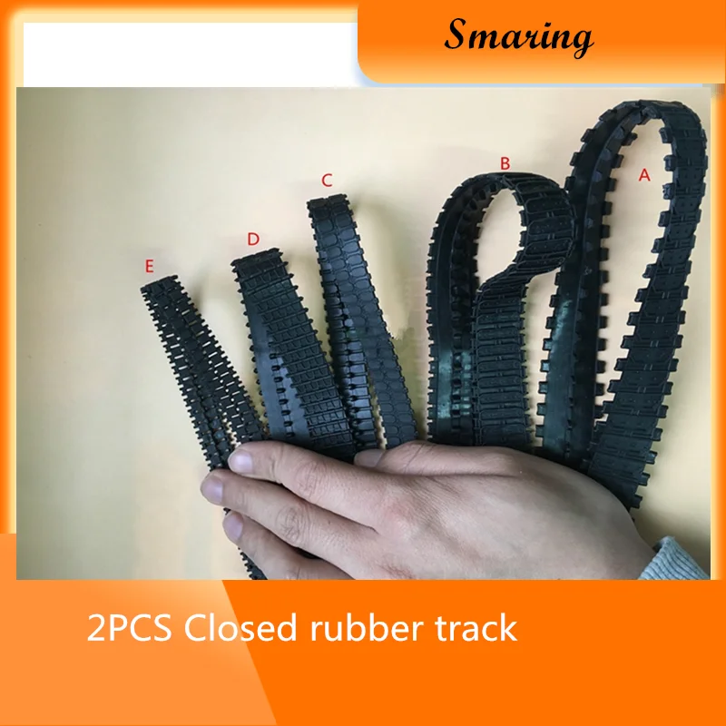 2 шт. закрытый резиновый трек/пульт дистанционного управления модель