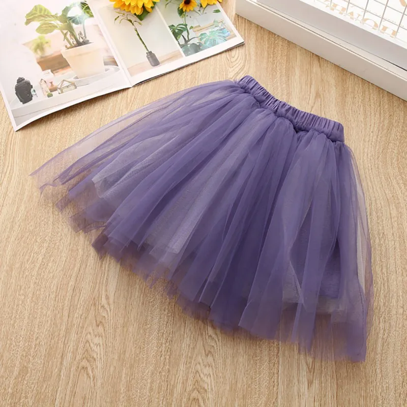 

Children Kids Girl Summer Embroidery Short Sleeve Princess Mesh Dress Two-Piece Set 2-8Y Lovely Toddler Girls Clothes