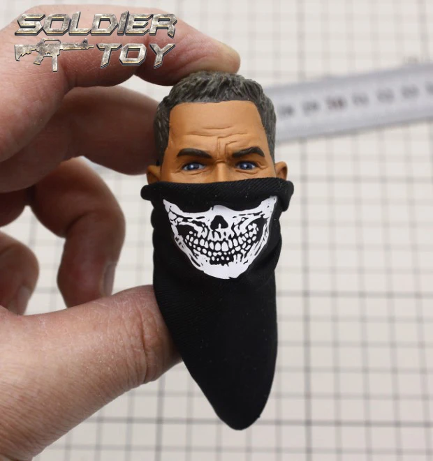 

1:6 soldier puppet costume model accessories skull mask 12 inch movable puppet is in stock