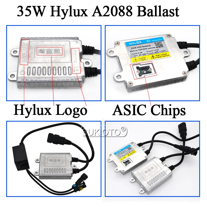 Оригинальный Cnlight 35 Вт Ксеноновые фары H1 H7 H11 9005 D2H 4300K 5000K 6000K HID комплект ксеноновой