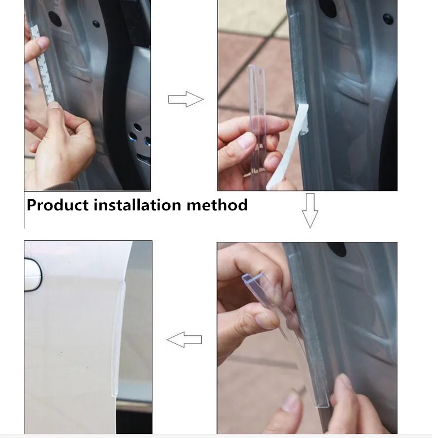 8 шт./компл. защитные полоски для дверей автомобиля Dodge Caliber Journey ram Nitro durango Challenger