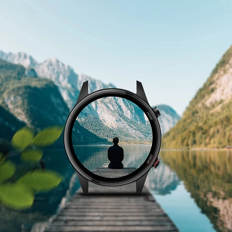 Soft Fibre Glass Protective Film Cover For Xiaomi Mi Watch Color sports version For Xiaomi Full Screen Protector Case