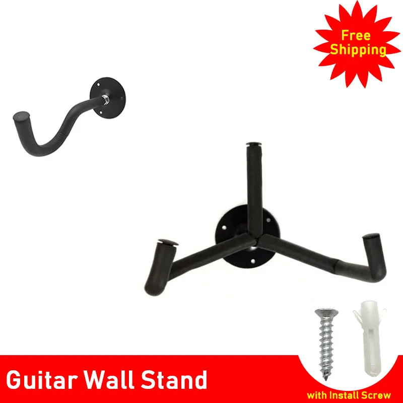 elektrische gitarre stehen aufhänger haken eiche horizontale gitarre wand ständer halter rack halterung display für akustische gitarre