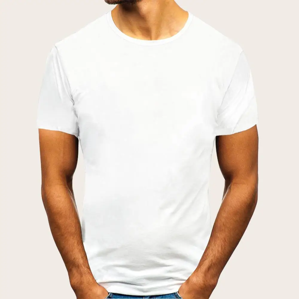Новинка уличная одежда летняя мужская футболки 2020 однотонные европейские
