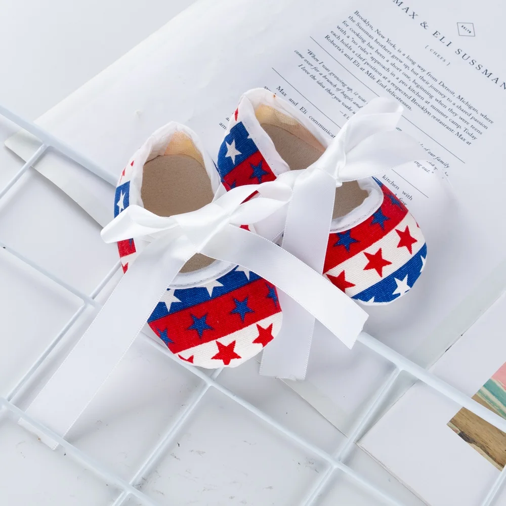

America Patriotic 4th of July Baby Clothes Girl 1 Year Dresses Infant Girls Clothes Sets Newborn Cotton Jumpsuit roupas de bebe