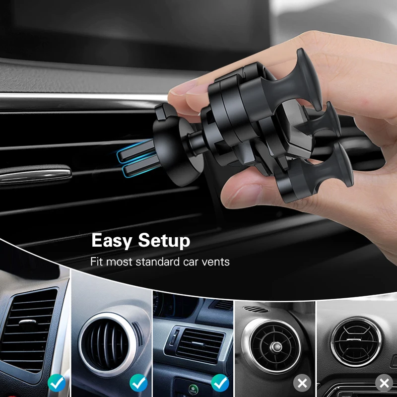 Гравитационный Автомобильный держатель для телефона в автомобиле крепление на