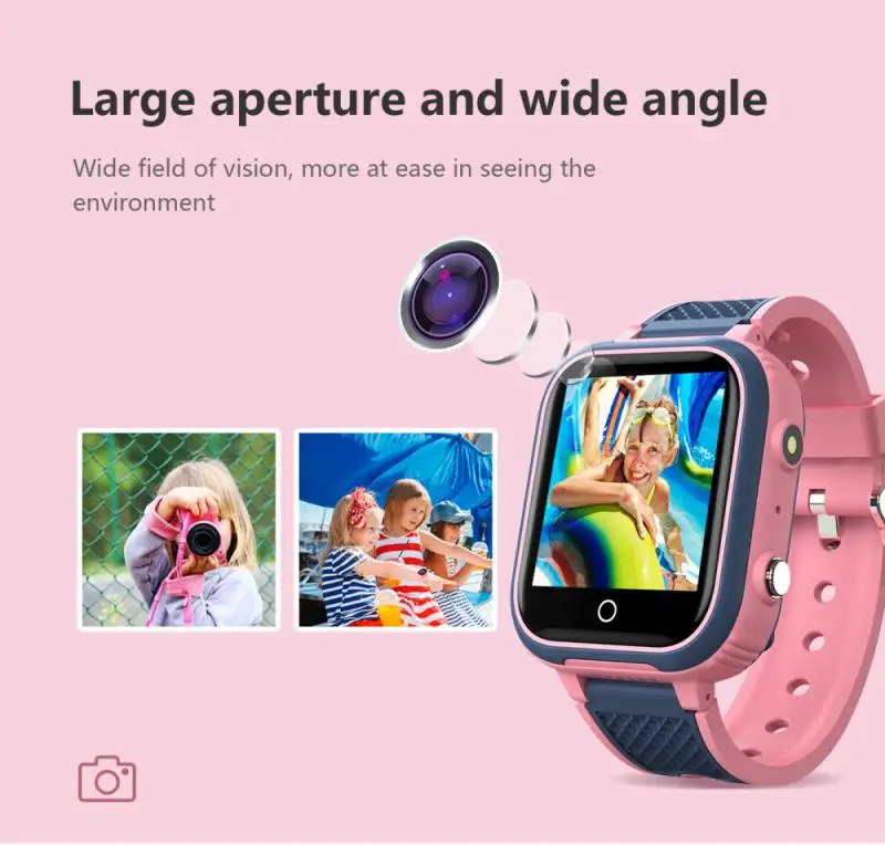 

4G Kids Smart Watch GPS Tracker Watch Phone Waterproof Video Call Remote Listening GPS LBS WIFI With Hebrew Children Watches L21