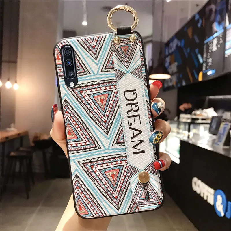 SK3-28WDMinZuQing SoCouple чехол-браслет для samsung Galaxy S9 S8 S10 плюс A10 A20 A30 A40 A50 A60 A70 A7 Note 8, 9, 10, плюс автомобильный держатель телефона чехол - Цвет: SK3-28WDMinZuQing