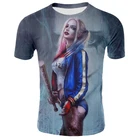 Новинка 2020 Мужская футболка скетч клоун 3D печать футболка мужская универсальная Повседневная мужская футболка с круглым вырезом клоун с коротким рукавом джокер