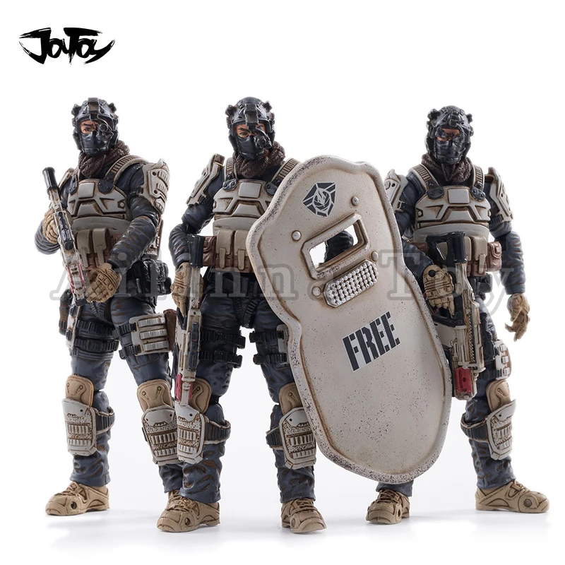 Экшн фигурка JOYTOY 1/18 3 75 дюйма (3 шт./компл.) Бесплатная Коллекционная аниме модель