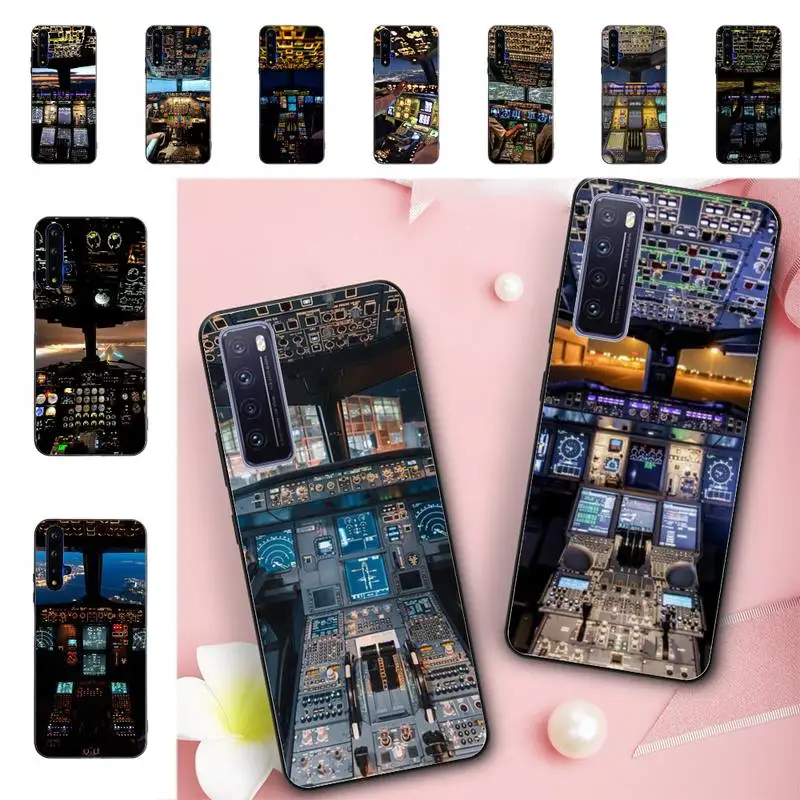 YNDFCNB Stormfront впереди путешествия Пилот самолета чехол для телефона huawei nova 2 i plus 3 E 4 5
