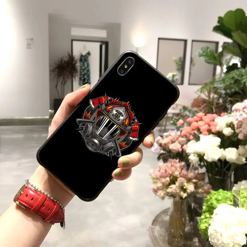 Чехол для телефона с пожарными и знаками HPCHCJHM iPhone 11 pro XS MAX 8 7 6 6S Plus X 5S SE 2020 XR |