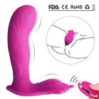 wearable vibrator clitoris and g spot stimulator remote control vibrate masturbation dildo toys for women