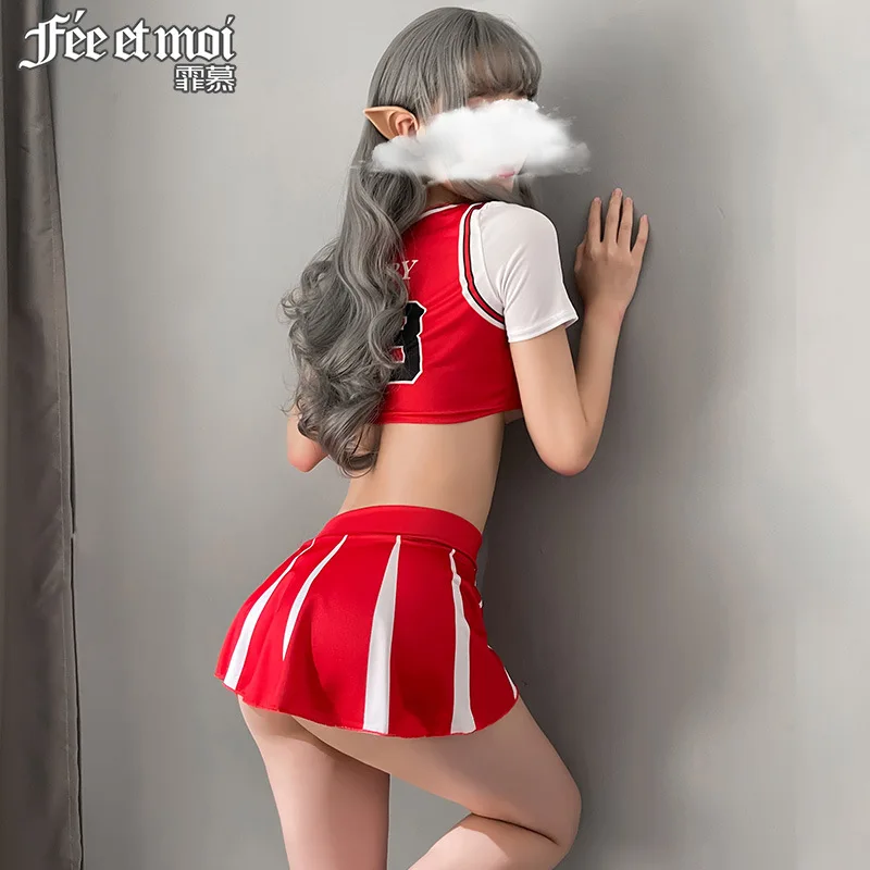 Сексуальное нижнее белье Эротическая униформа для чирлидинга костюм секса