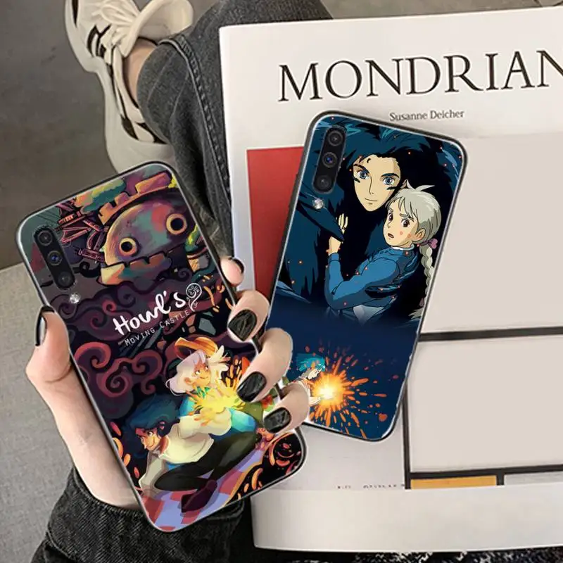 

Studio Ghibli Howl's Moving Castle Phone Case For Samsung Galaxy M10 20 30 A 40 50 70 71 A6 A9 2018 J7 CORE PLUS STAR S10 5G C8