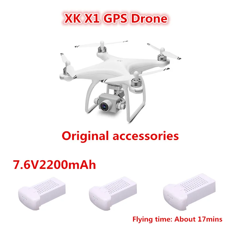 Дрон XK X1 оригинальный аккумулятор 7 6 В 2200 мАч для дрона WLtoys профессиональный