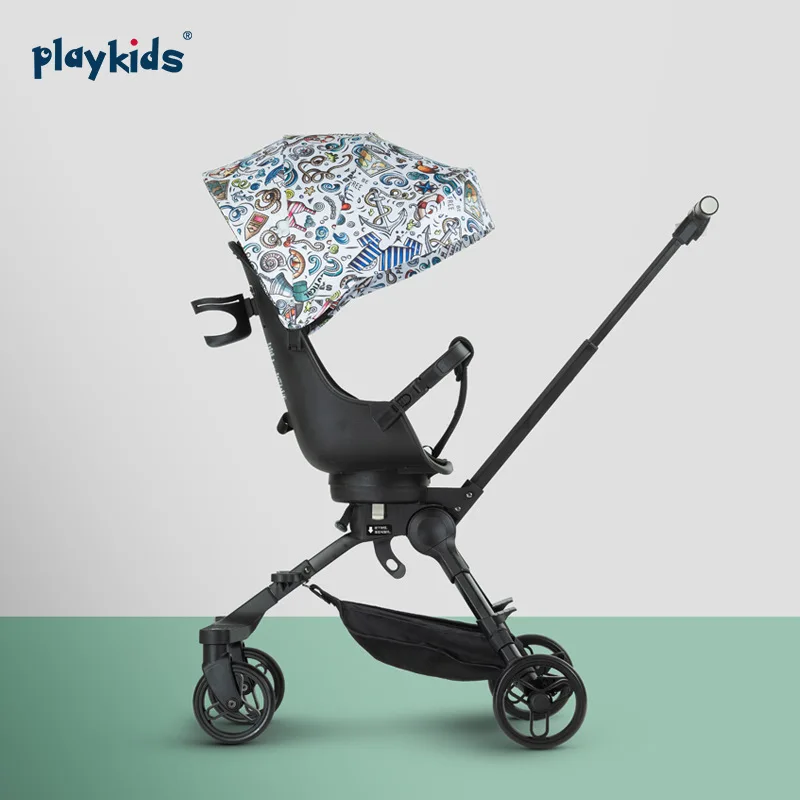 

Интегрированная детская коляска, вращающаяся на 360 градусов, переносная коляска для 6-36 месяцев