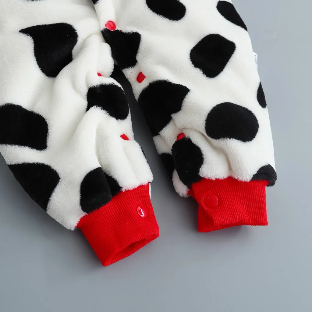 Детский комбинезон с леопардовым принтом зимний теплый флисовый комплект одежды