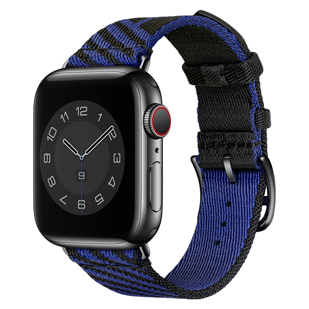 Ремешок для часов apple watch нейлоновый 44/40/42/38 мм | Наручные часы