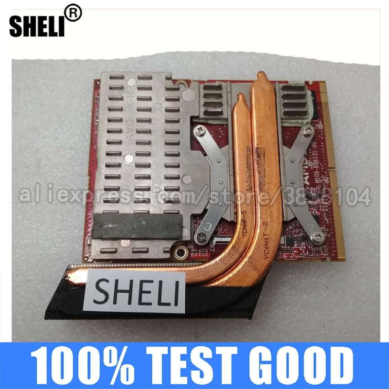 Видеокарта SHELI HD5870 5870M HD 5870 1 ГБ DDR5 VGA для M17X M15X R2 RV546 CN-0RV546 731MJ CN-0731MJ 109-B96131-00 DDR3 DELL |