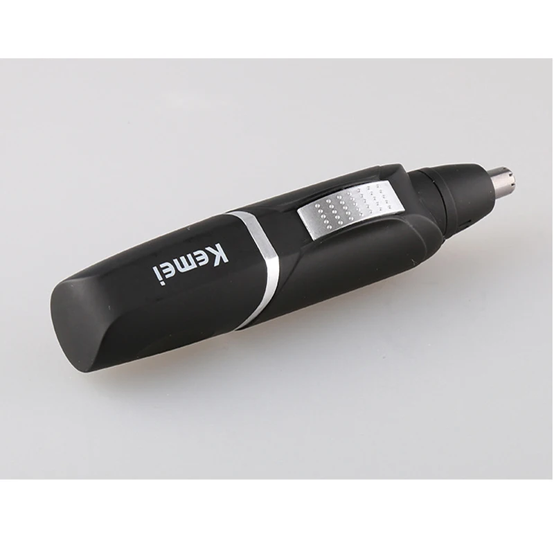 Электрический триммер для носа kemei портативный волос в носу и ушах с