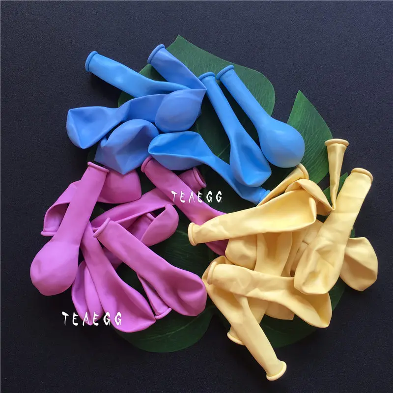 30 шт. 5 дюймов синие розовые золотые латексные воздушные шары свадьба выпускной