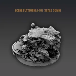 135 полимерные наборы солдатские аксессуары платформы 2-3 см A-101