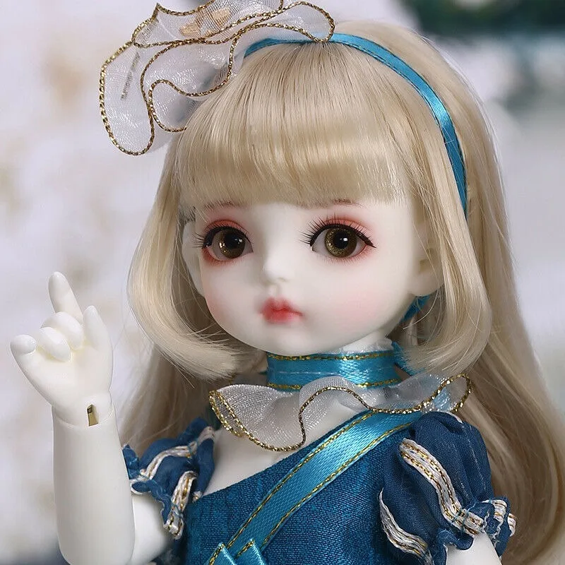 

Brand New 1/6 Handmade Resin BJD MSD Simulation Doll Joint Doll Women's Girl Gift 10" Kids Toy Small Dolls Customizing Supplies