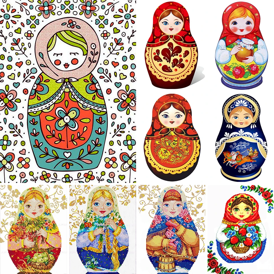 

5D DIY алмазная живопись, фарфоровая кукла стразы, картины, полная Алмазная вышивка, мозаика, Набор для вышивки крестиком, украшение мебели