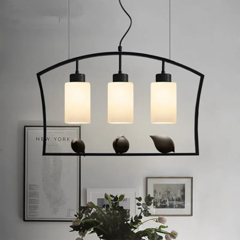 

Nordic Style Creative Bird Design Pendant Lamp Restaurant Led Spotlamp Lamps New Chinese Lamping Bedroom Lamp Fixtures LED Bulbs