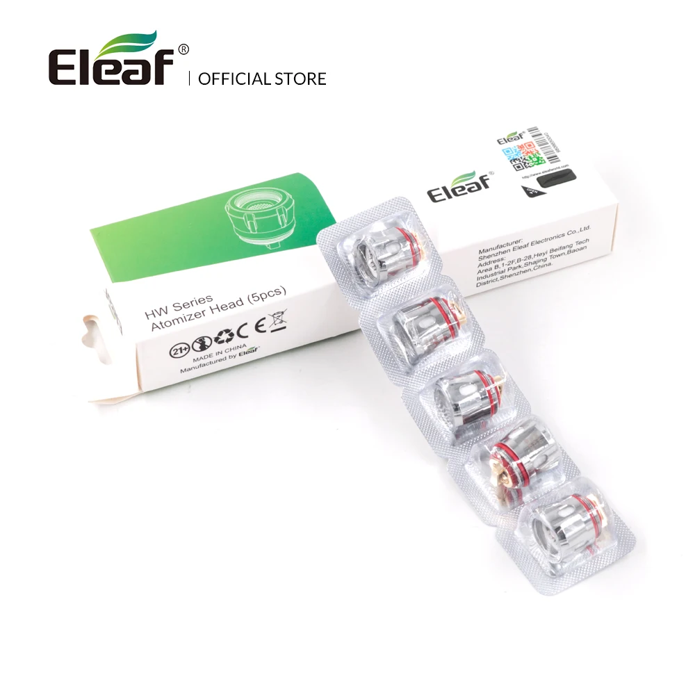 Eleaf бак для электронного испарителя головка HW-M2/HW-N2 0.2ohm головка 40 w-90 w для iJust 21700 kit/iSitck Mix Kit электронная сигарета
